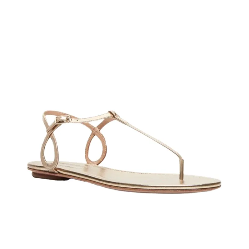 AQUAZZURA Almost Bare Flat Sandals-2