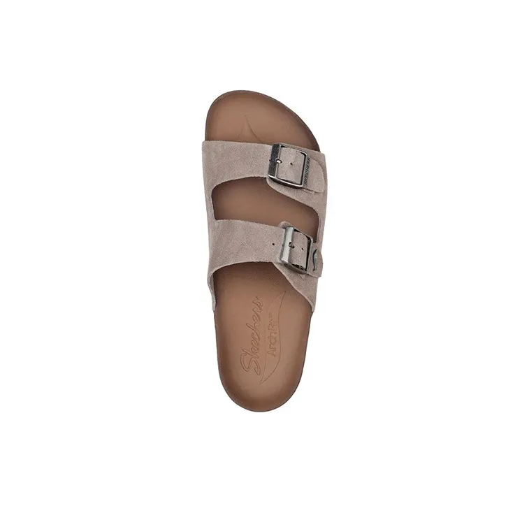 Skechers ARCH FIT GRANOLA Quick Dry Slide Slippers Women's Taupe-3