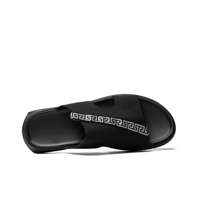 YEDANI Slide Slippers Men's Black-3