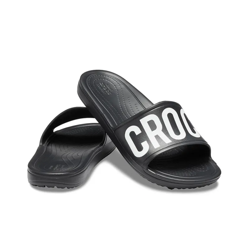Crocs Sloane Slide Slippers Women's Black-3