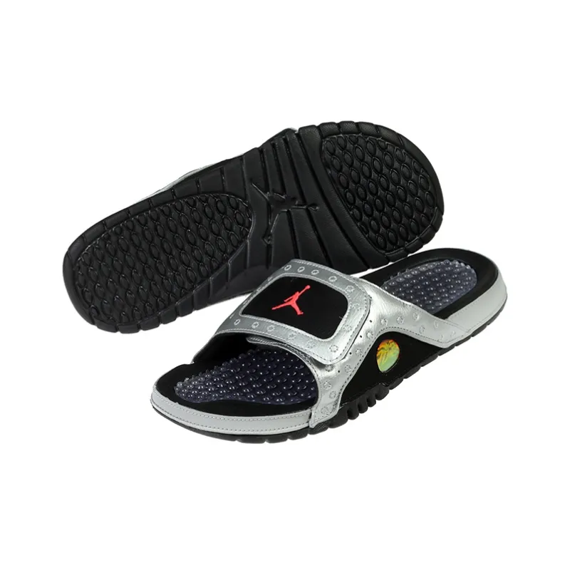 JORDAN Hydro 13 Retro Slide 'Metallic Silver'-3