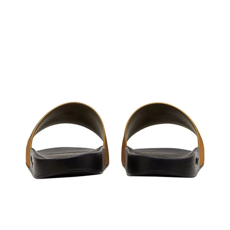Ferragamo Gancini Slide Slippers Men Black Gold-3