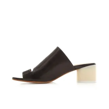 MM6 Maison Margiela Slide Slippers Women's Black