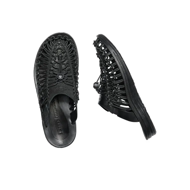 KEEN Uneek Slide Slippers Men's Black-4