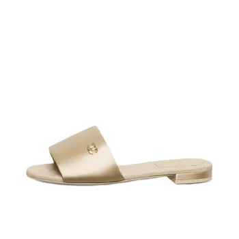 CHANEL Stylish Sandal Women's Light Umber