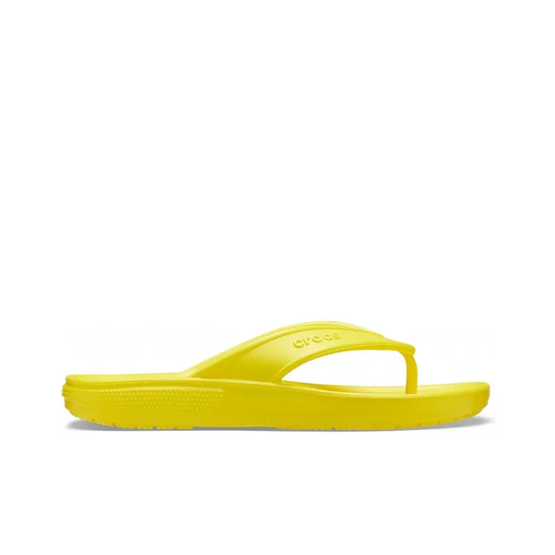 Crocs Kadee Summer Flip Flops Unisex Yellow-1