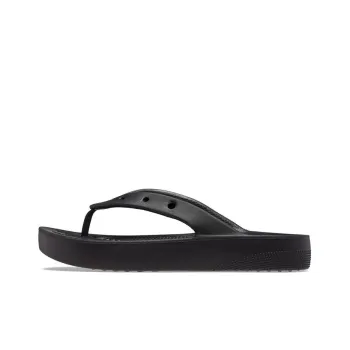 Crocs Classic Platform Flip 'Black' Women's