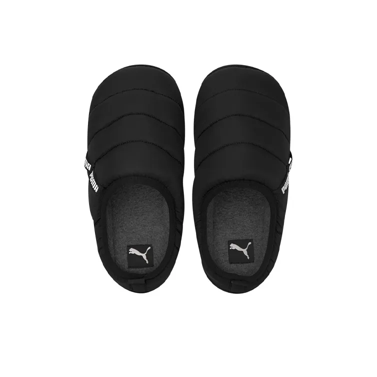 PUMA Scuff Slippers 'Black White'-3