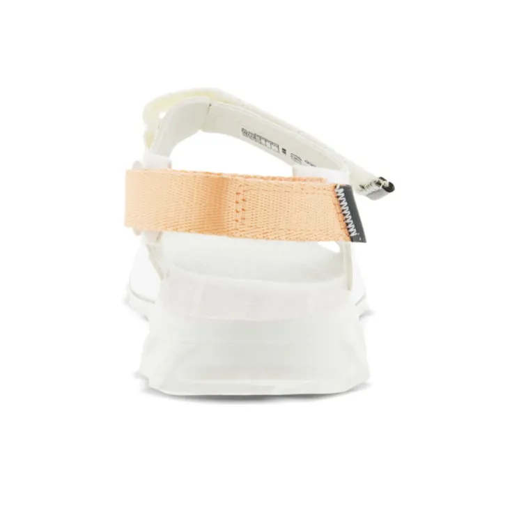 Ecco M Strap Sandals Women's White-4