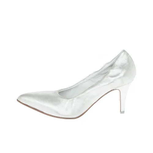 MM6 Maison Margiela Metallic Low-heel Pumps