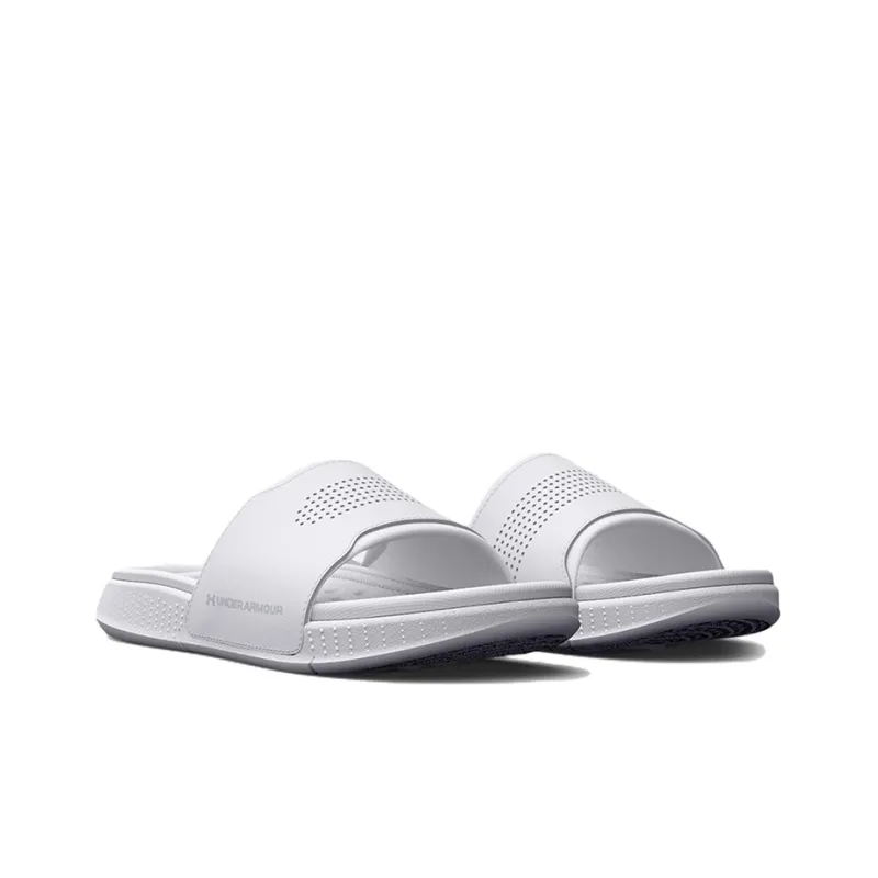 Under Armour Ansa Elevate Slide 'White Halo Grey'-2