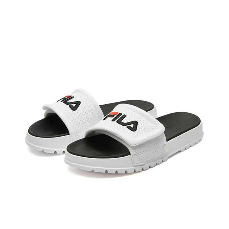 FILA Ponza Fashion White Slippers-1