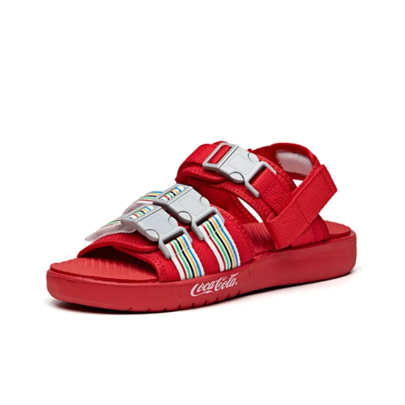 Coca Cola x Anta Slide Slippers Men's Red-2
