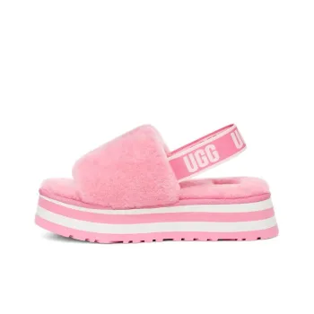 UGG Disco Slide Thick Sole Shoe 'Pink' Women's