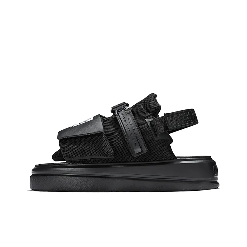 NORVINCY American Streetwear Sports Hook and Loop Beach Sandals Unisex-0