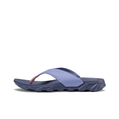 Ecco Drive Rubber Sole Flip Flops Women's Lavender