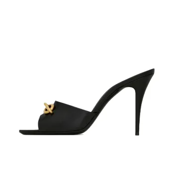 SAINT LAURENT Le Maillon 95mm Heel Sandals