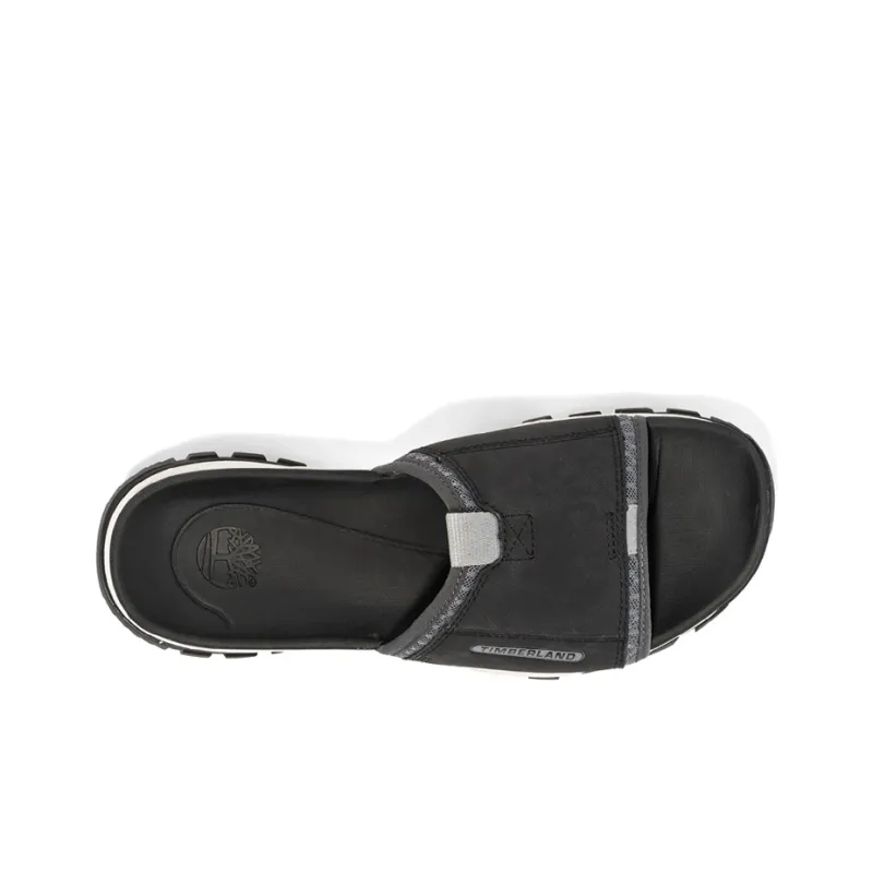 Timberland Garrison Trail Slide Slippers Men Black-2