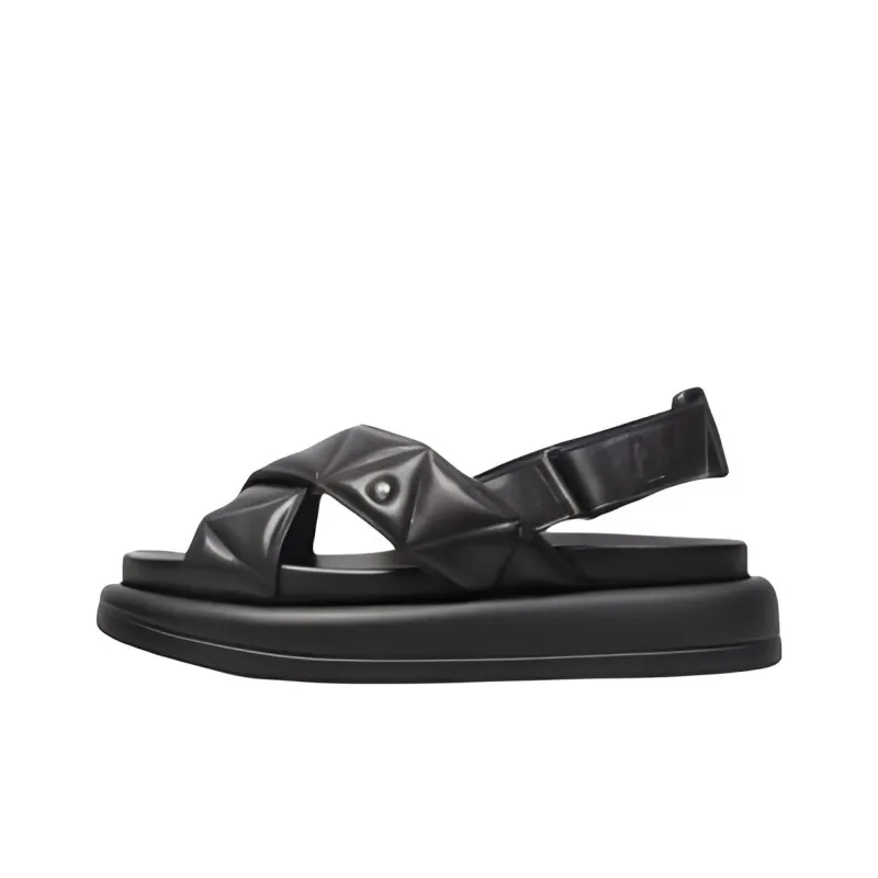 Hush Puppies Beach Sandals Women's Purple/Black-5