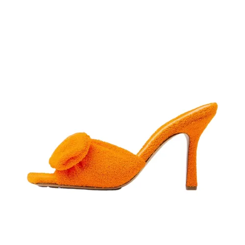 Bottega Veneta Stylish Sandal 9cm Women's Orange
