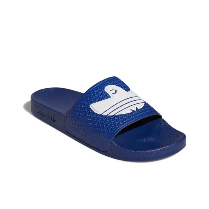 Shmoofoil Slides Adidas Originals 'Victory Blue'-2