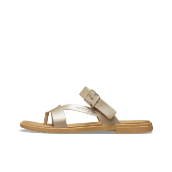 Crocs Tulum Slide Slippers Women's Brown