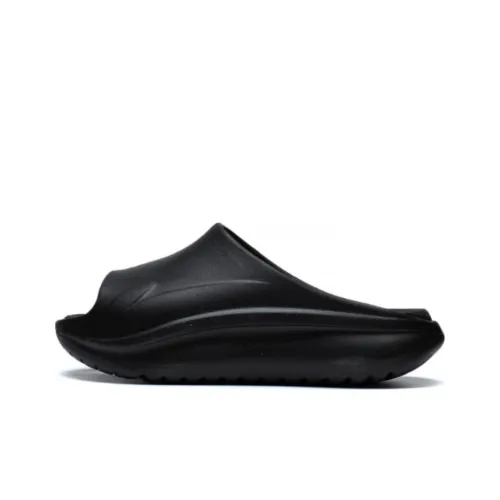 LINING SOFT SLIPPER Slide Slippers Unisex Black