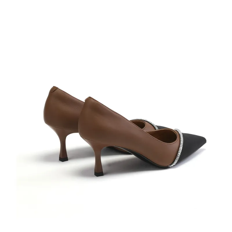 ST&SAT Slim Heel High Heels 7.4cm Women's-9