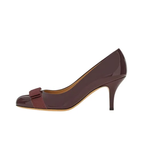 FERRAGAMO Vara 70mm Bow-detail Pumps