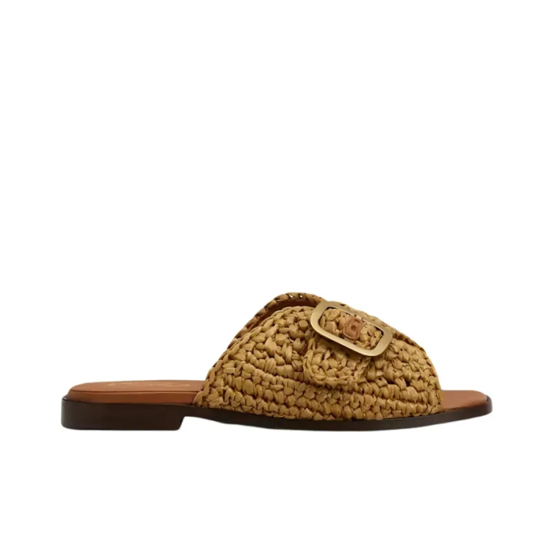 TOD'S Slide Slippers Women's Brown-1