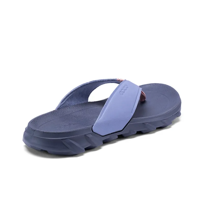 Ecco Drive Rubber Sole Flip Flops Women's Lavender-3