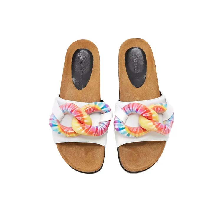 JW Anderson Chain-Linked Slip-On Sandals Women's-3