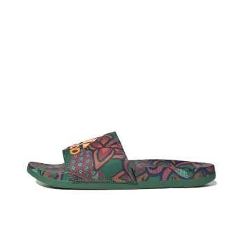 Adilette Women's Adidas Comfort Slide 'Floral - Bold Green' Women's
