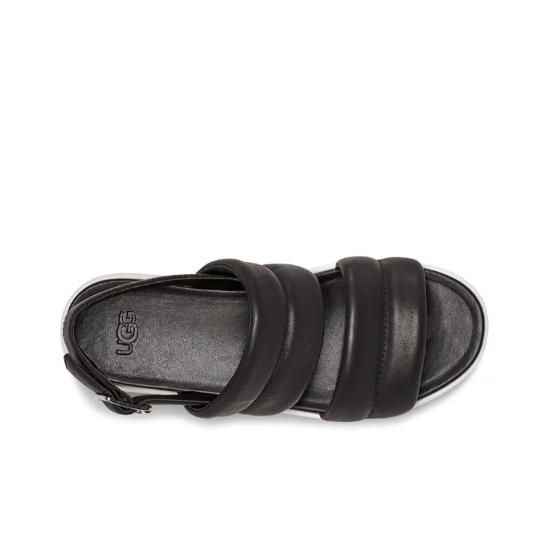 UGG Zayne One Strap Sandals Women's Black-4