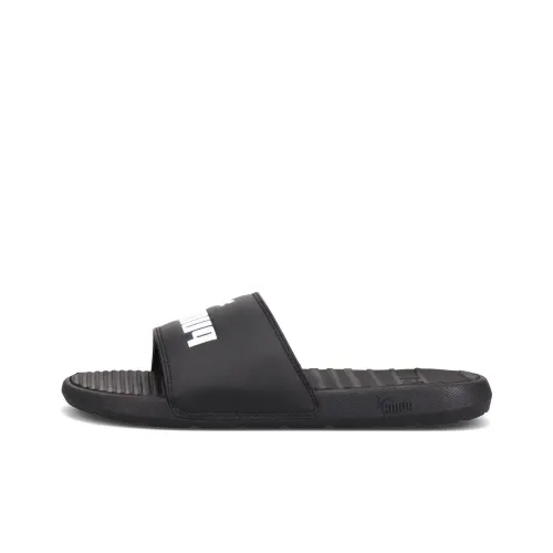PUMA Cool Cat Bx Slide Black White