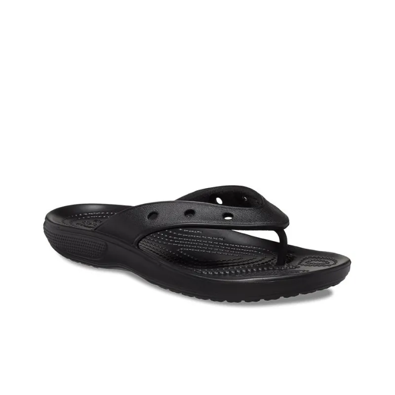 Crocs Classic Crocs Flip Casual Flip Flops Unisex Black-2