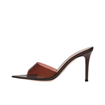 GIANVITO ROSSI Elle 85mm Point-toe Mules