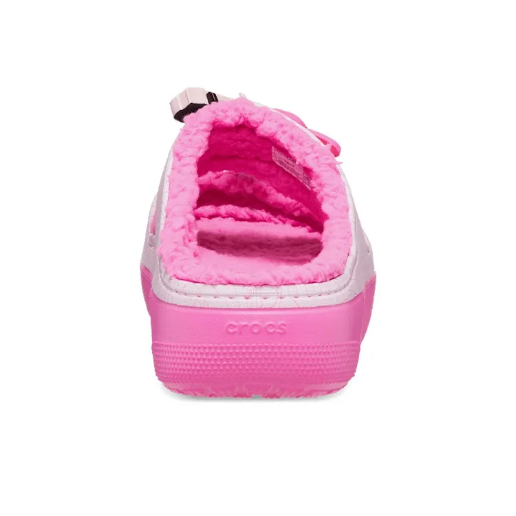 Crocs Classic Cozzzy Sandal Barbie Electric Pink Women's-3