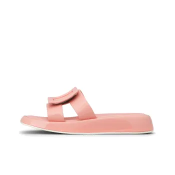 Roger Vivier Slip Resistant Slide Slippers Women's Pink