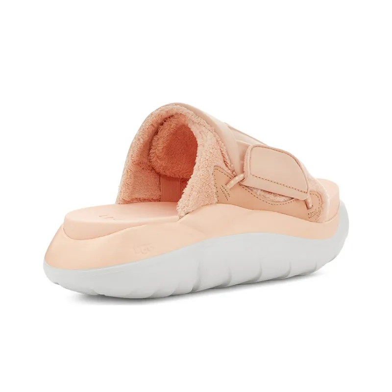 UGG LA Cloud Collection Rubber Sole Slide Slippers Women's Light Peach Pink-3