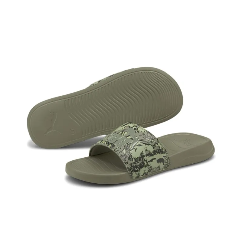 PUMA Popcat 20 Camo Sippers Olive-3