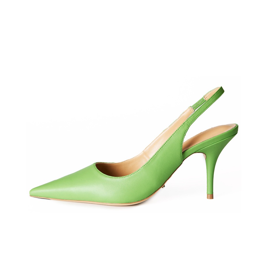 Lime green strappy heels on sale