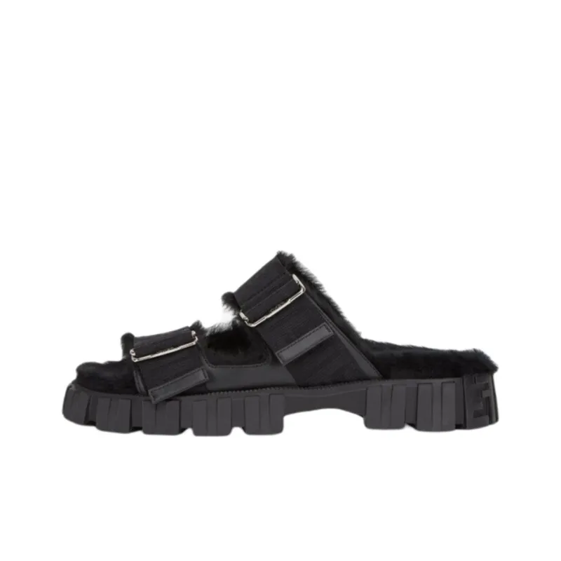 FENDI Stylish Sandals Women's Black-0