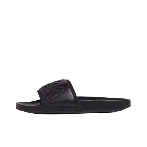 AMBUSH Logo Embossed Open Toe Slides