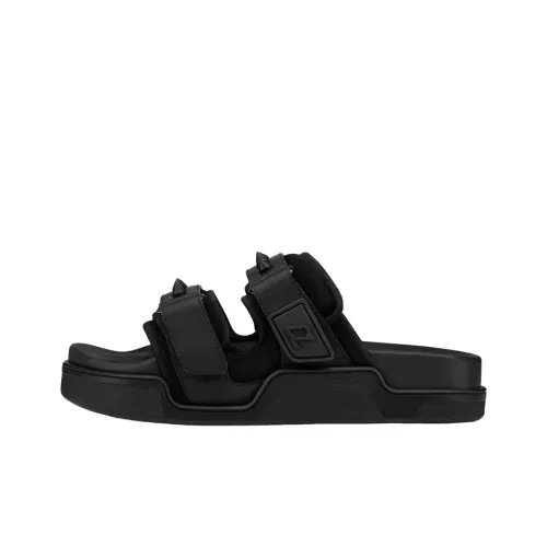 Christian Louboutin Slide Slippers Men Black