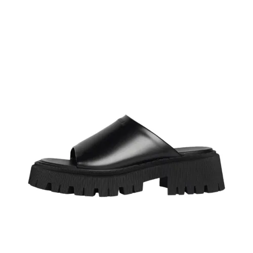 Balenciaga Tractor Slide Black