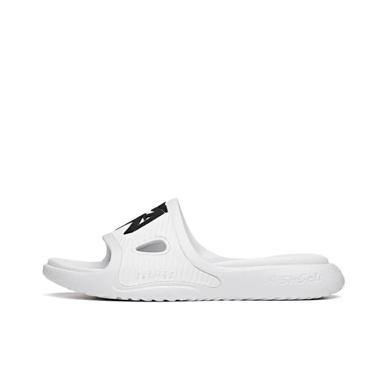 Anta Slide Slippers Men's White Black-0