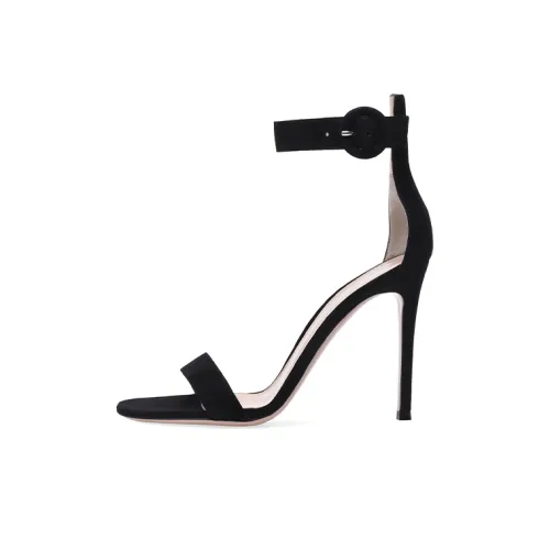 GIANVITO ROSSI Portofino 105mm Suede Sandals