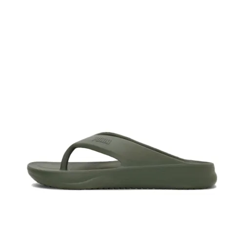 PUMA Wave Flip Res Slide Slippers Unisex Green