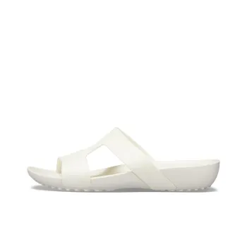 Crocs Serena Slide Slippers Women's White
